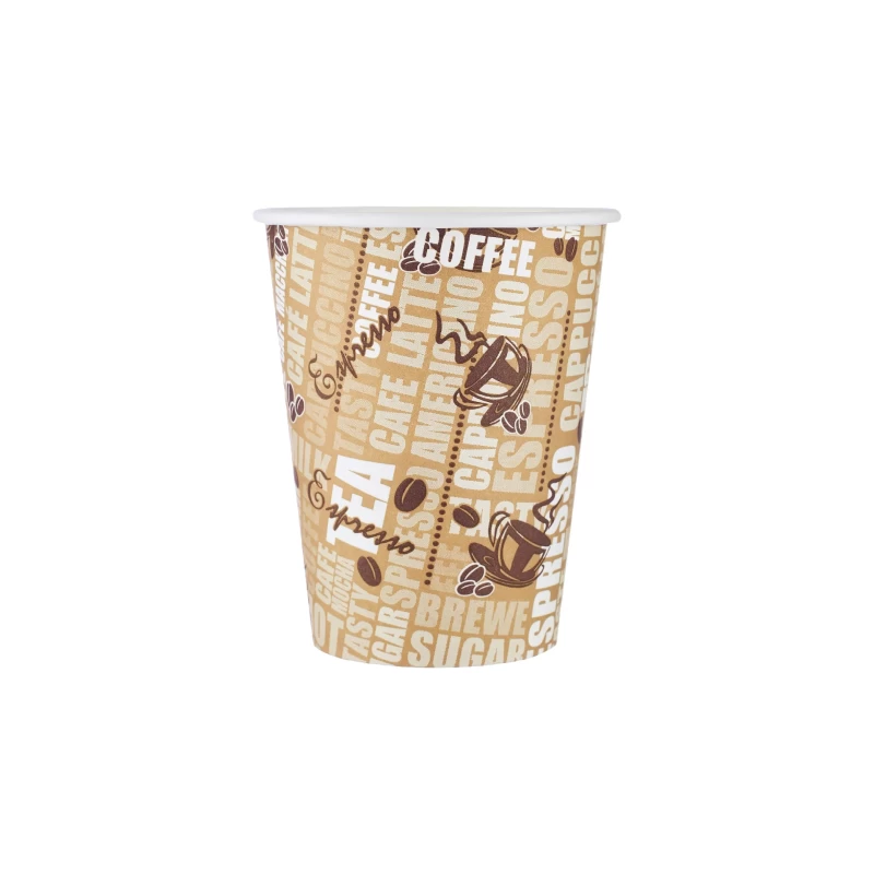 Printed Single Wall Paper Cups ( Pieces 1000 )