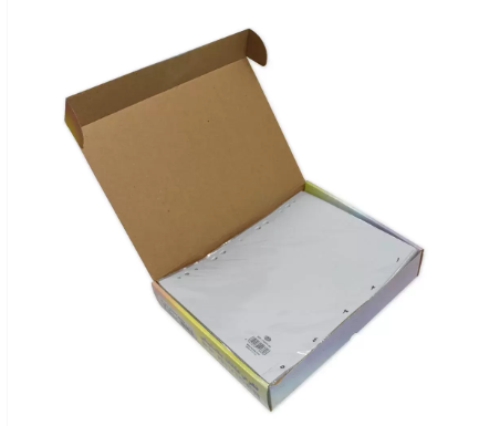 Pack of 50 Pieces PP Index Divider Arabic, Size A4 White