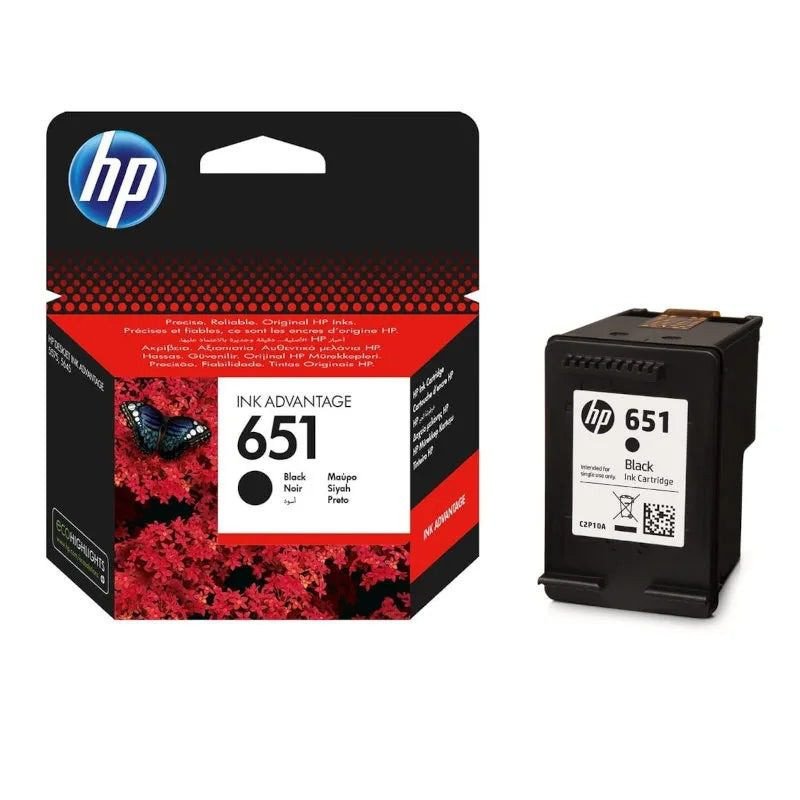 Hp 651 Original Ink Advantage Cartridge - Black