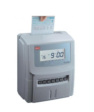 MAX ER-2700 TIME CARD PUNCHING MACHINE