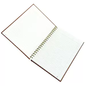 FIS Italian PU Spiral Cover University Books, 120 Sheets, 3 Subject, 8.5 x 11 Inch Size - FSUBPU3SBRD3