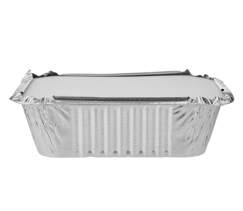 Aluminium Container Base + Lid 147x122x38 Mm(1000 Pieces)