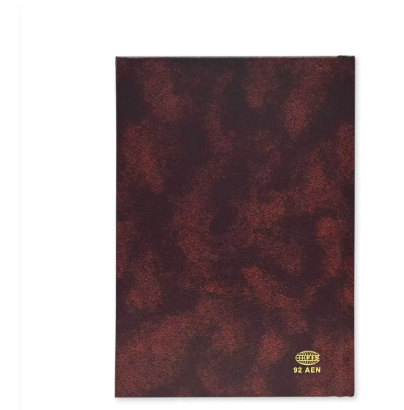 FIS Diary 2024 Arabic/English (Saturday & Sunday Combined) A5 , Brown -FSDI92AEN24BR