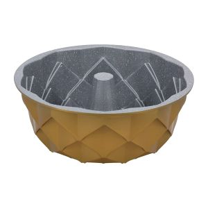 Royalford Kaleidoscope Cake Mould 24Cm - Aluminum - Multi