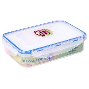 Royalford Airproof Box - Plastic - Transparent - 800 ML
