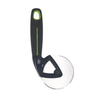 Royalford Pizza Cutter Wheel - Stainless Steel - Black - RF9940