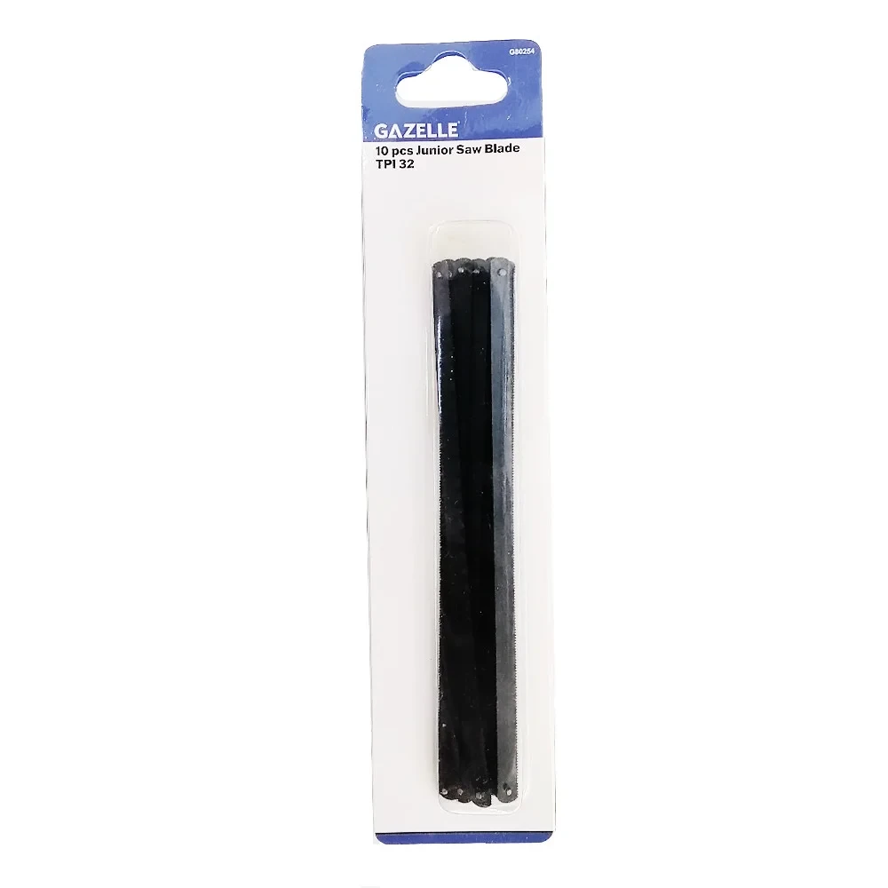 GAZELLE G80254 6 IN. JUNIOR HACKSAW BLADES SET (150MM), 10-PIECES