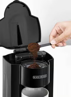 Coffee Machine One Cup Coffee Maker for Drip Coffee And Espresso With Coffee Mug DCM25N-B5 125.0 ml 350.0 W DCM25N-B5 Jet Black