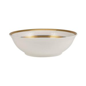 Royalford Salad Bowl - Bone china - White - 65 INCH