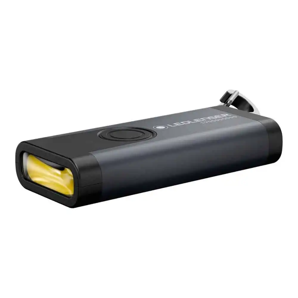 K4R Blister - Rechargeable LED Flashlight, 60 Lumens, Black Blister