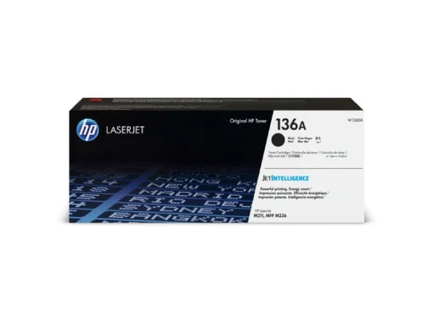 HP 136A Black Toner Cartridge (W1360A)