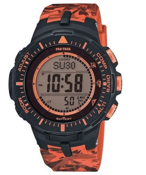 Casio Protrek Triple Sensor Tough Solar, PRG-300-8DR Men's Watch, Grey