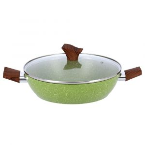 Royalford 12 Pcs Cookware Set - Non-Stick - Green