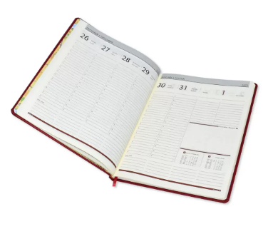 FIS Executive Diary 2023 English/French (1-Week at a glance) Black - FSDI35EPN23BK