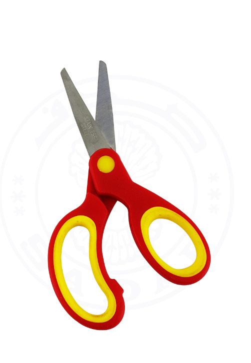 SADAF OFFICE SCISSORS 125MM -1.5MM -COL-BLUE- PD-103