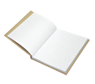 Light Hard Cover Notebook, Pack of 5 Pieces, Single Line, A5 Size, 100 Sheets - LINBA51805