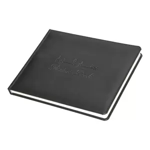 FIS Executive Visitors Book Arabic Italian PU 25x20cm, Black - FSCLEXVI01A