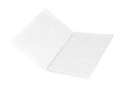 5-Piece FIS Spiral Hard Cover Notebook Single Line A4, 100-Sheets - FSNBSA41901