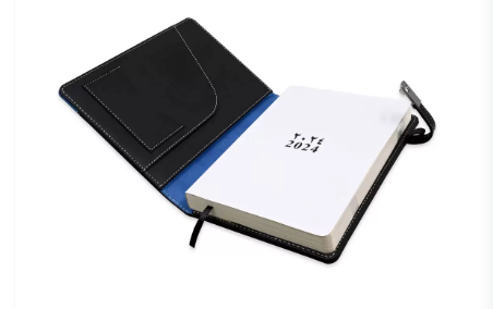 FIS Diary 2024 (Arabic/English) A5, Italian PU Sewn, Padded - FSDI135AEPU2403