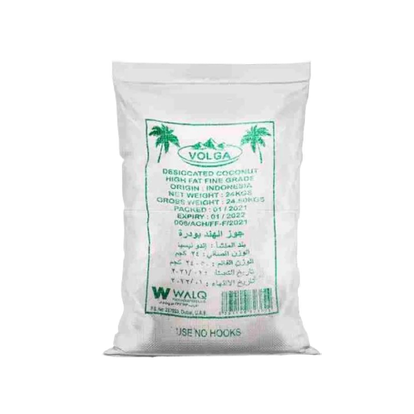 Volga Desiccated Coconut Premium Powder 24 Kg