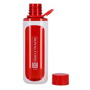 ROYALFORD WATER BOTTLE - PLASTIC - RED - 630 ML