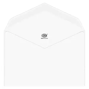 FIS Executive Envelope, Glued, Moon Beam White Colors, Pack of 50 Pcs. 145 x 200 mm, 100 GSM - FSEE1025GBMW50