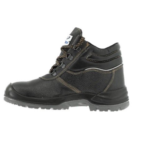 Vaultex SGK S3 High Ankle Leather Safety Shoes- Black