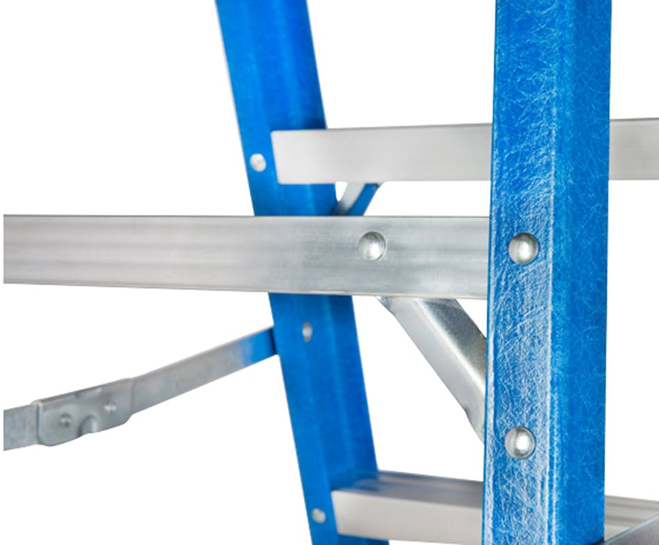 GAZELLE G3012 12FT FIBERGLASS STEP LADDER (3.6M)