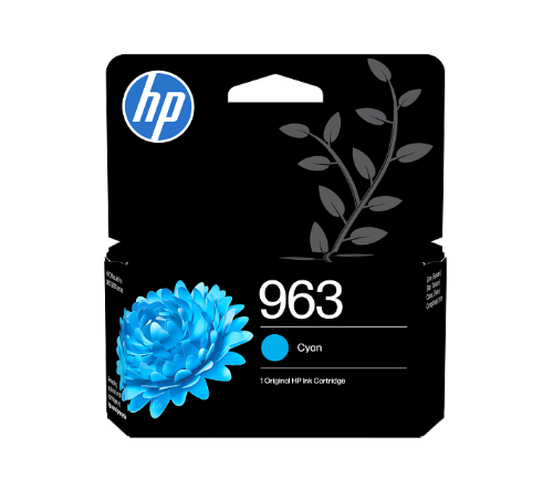 Hp 963 Cyan Original Ink Cartridge (3JA23AE)