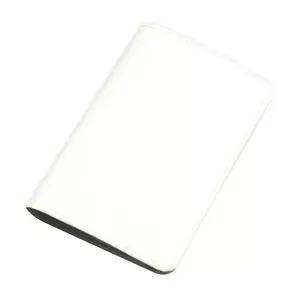 FIS White Polyurethane For Unisex - Passport Wallet - FSGNPWH