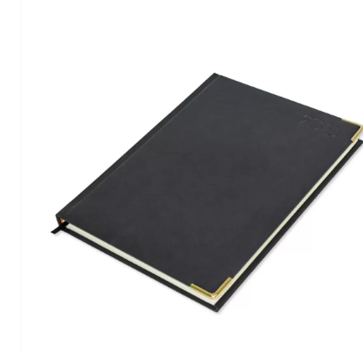 FIS Executive Diary 2023 (English) Italian PU Padded, Cover Black - FSDI88EP23BK