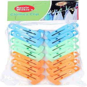 Royalford Purpose 14 Pieces Clip - Plastic - Multicolor