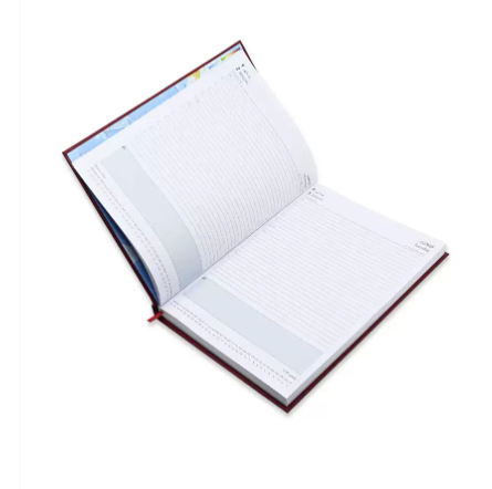 FIS Diary 2023 (Arabic/English) Maroon, A4 - FSDI42AEN23MR