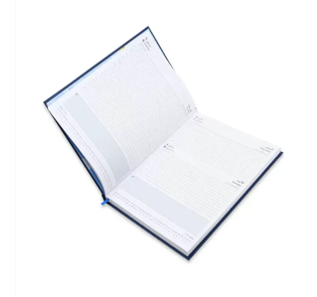 FIS A4 Diary 2023 Arabic/English (Saturday & Sunday Combined) Blue - FSDI48AE23BL