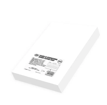 FIS 2023 International Golden A5 7-Languages Bonded Leather Diary Black - FSDI136-7BG23BK