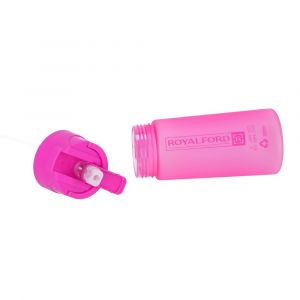 Royalford Water Bottle - Plastic - Pink - 500 ML