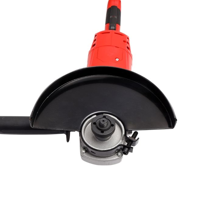 Geepas Angle Grinder 230mm - Keyless Protective Guard Anti Start Feature Top Body Switch With Side Handle | No Load 66000RPM | Ideal For Metal Cutting/Grinding | 2400W