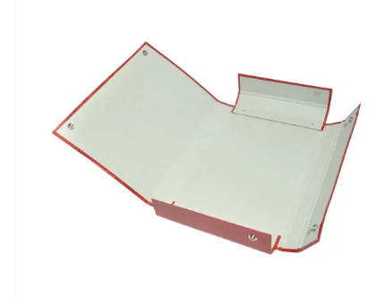 FIS Document Bags, Vinyl with Button, Maroon Color, F/S (210 x 330 mm) Size - FSBDDBBVA407