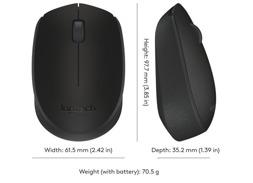 Logitech M171 Wireless Mouse