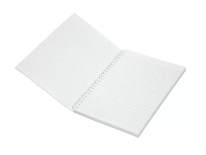 Light LINBA41807S Spiral Single Line Notebook - Pack of 10 Pieces (100 Sheets Each, A4 Size)