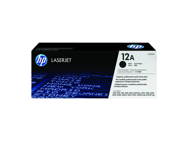 HP 12A Black Toner Cartridge (Q2612A)