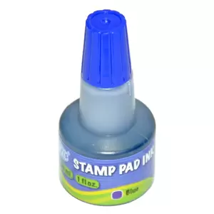 12-Piece FIS Stamp Pad Inks 30 ml, Blue Color - FSIK030BL