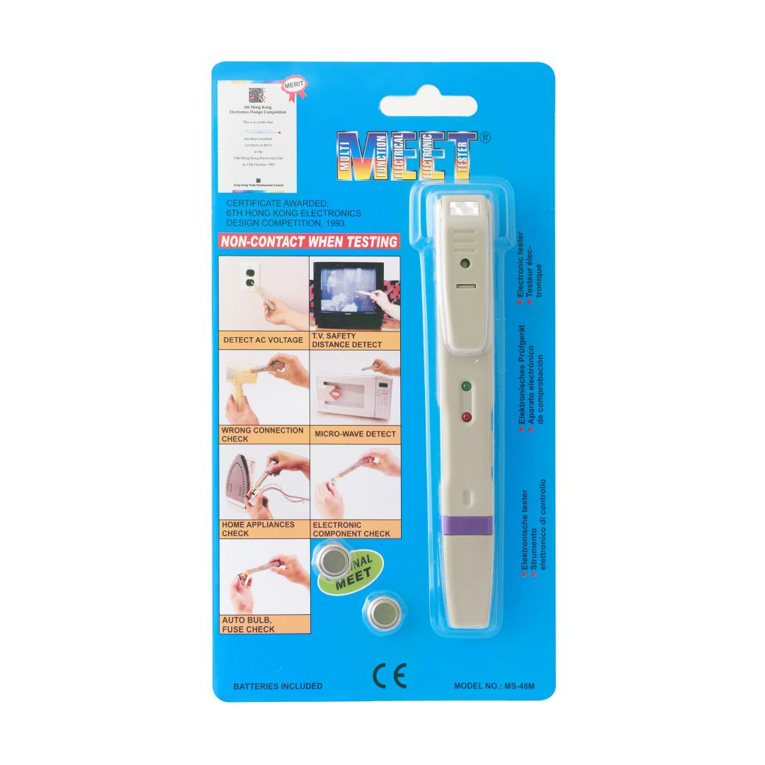 Tester Contact/Non-Contact AC Voltage Continuity Microwave Leakage Detection With Audio