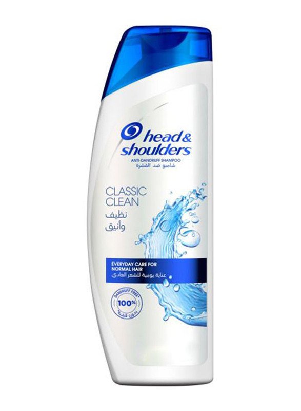 Head & Shoulders Classic Clean Anti-Dandruff Shampoo for All Hair Types, 400ml