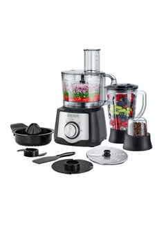 Food Processor 29 Functions 6-in-1 (Blender + Grinder + Citrus Juicer + Dough Maker + Whisker + Food Processor) 600.0 W FX650-B5 Black/Silver