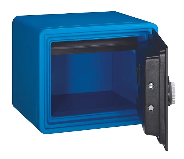 Eagle Safes Fire Resistant Safe (YESM-020K) - BLUE - Digital Lock + Key Lock