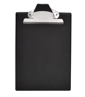 FIS PVC Jumbo Clip Board with Rubber Handle - FSCBRHFCBK