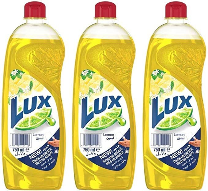 Lux Dishwashing Liquid Lemon 750 ml