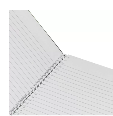 LIGHT Pack of 5 Spiral Hard Cover Note Book, 100 Sheets, Size A4 - LINBSA41001310