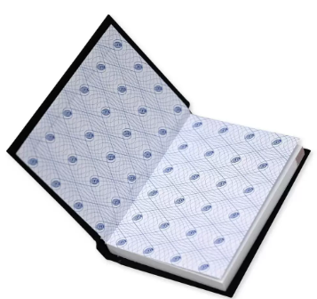 Fis 2024 Pocket Diary English Vinyl 1Side Padded Black -FSDI10EN24BK